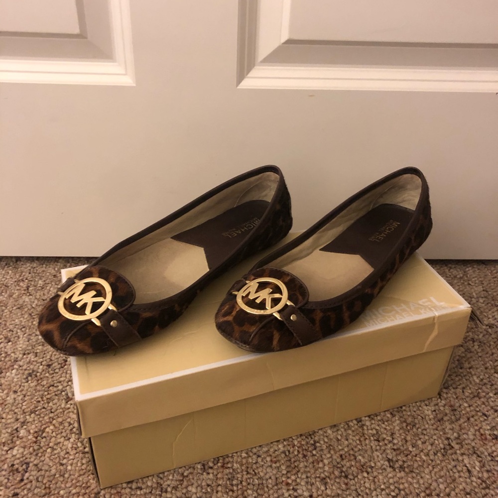 Michael Kors ballet flats. Like new.